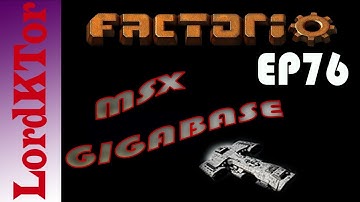 Factorio 0.16 MSX Gigabase EP76: Bot Travel