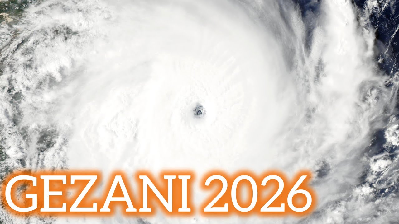 The Track of Cyclone Gezani (2026)