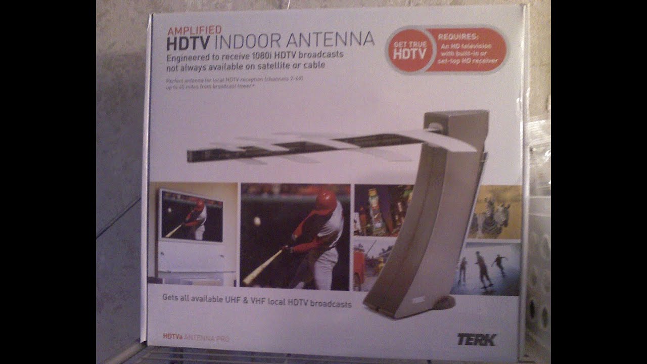 Unboxing TERK HDTV Antenna YouTube