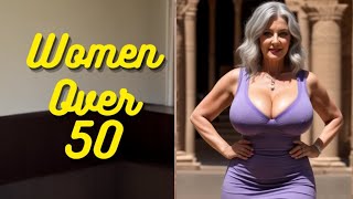 Natural Older Woman Over 50 Attractively Dressed Classy | Natural Older Ladies Over 60