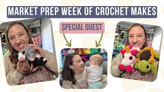 ✨Week of Crochet ✨Market Prepping & Pattern Designing