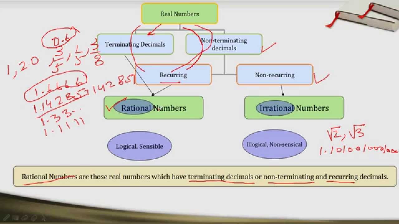 Number System Chart In Maths