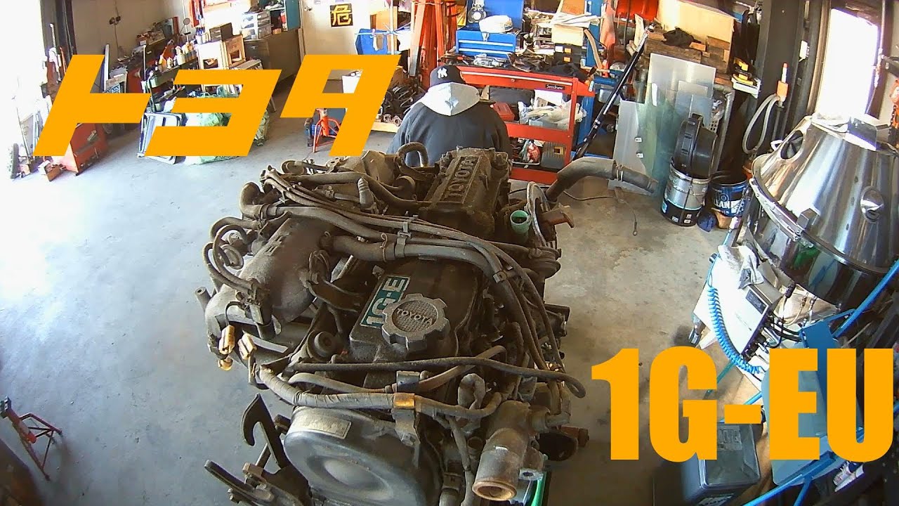 旧車】トヨタ 1G-EUざ～っとバラしちゃいますの巻 - YouTube