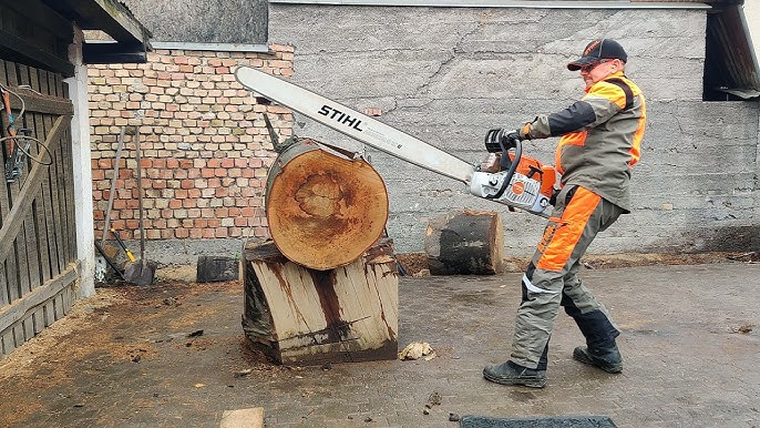 Stihl Motorsäge MS 881: Nur für echte Kerle