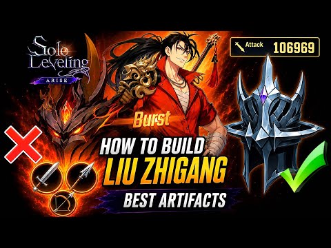 DON'T BUILD HIM WRONG! BEST LIU ZHIGANG BUILD & SKILL ROTATION GUIDE