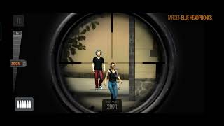 Sniper 3D Assassin Shoot to Kill|Into the crowd|Kill the criminal wearing headphones|Online game screenshot 5