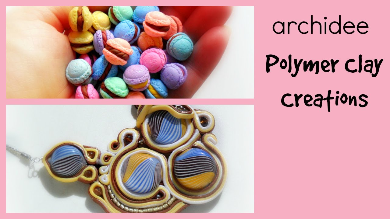 Polymer Clay Creations Update Macarons Eraser Clay Cabochon