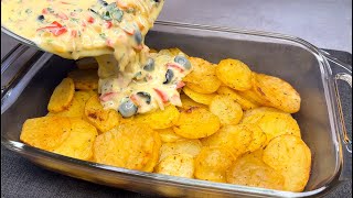 The most delicious potato recipe of my grandmother! You will do it every day! Easy dinner! by Ricette Fresche 9,477 views 3 weeks ago 8 minutes, 8 seconds