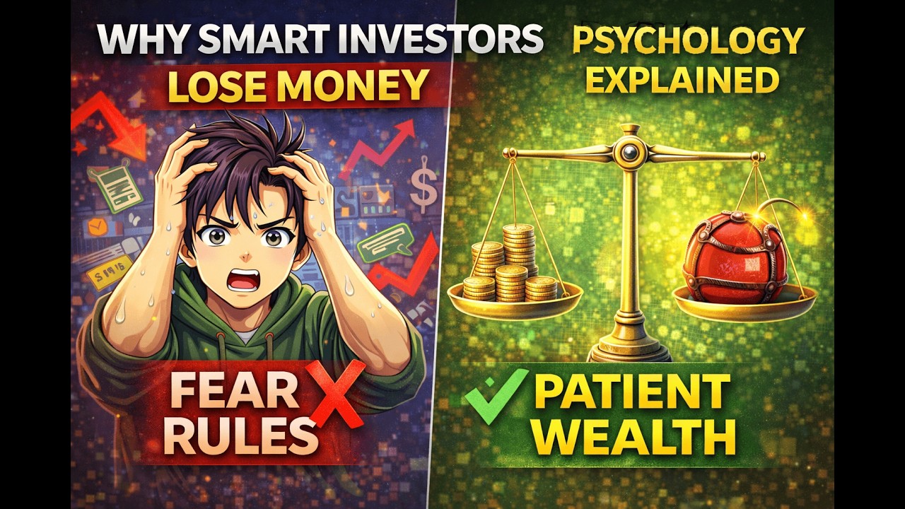 Why Smart Investors Lose Money (Psychology Explained) | Ramit Sethi Part 6