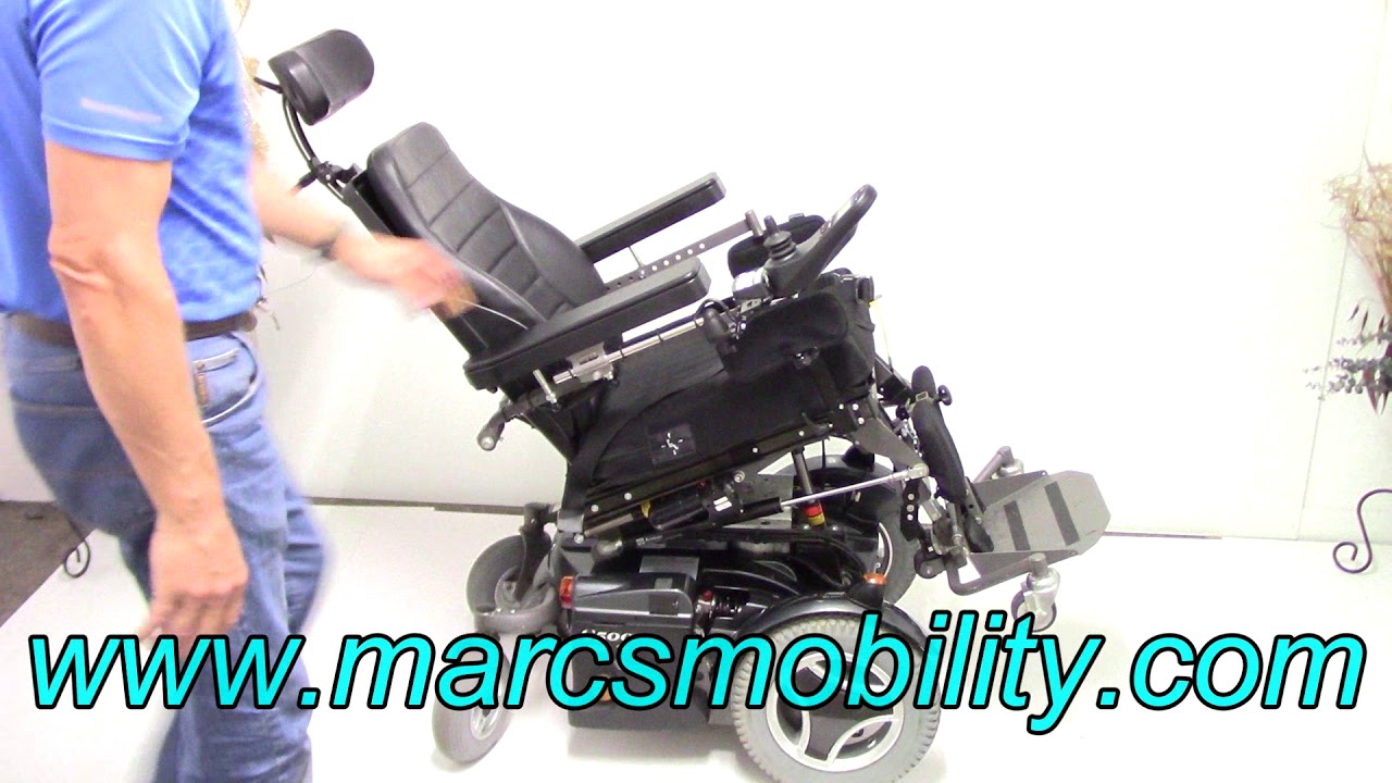 Permobil C500 Vertical Standing Power Chair YouTube