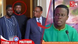 Pa Assane souligne un élément codé sur la rencontre Diomaye & Macky" solén xolé sonko dafa nek en... image