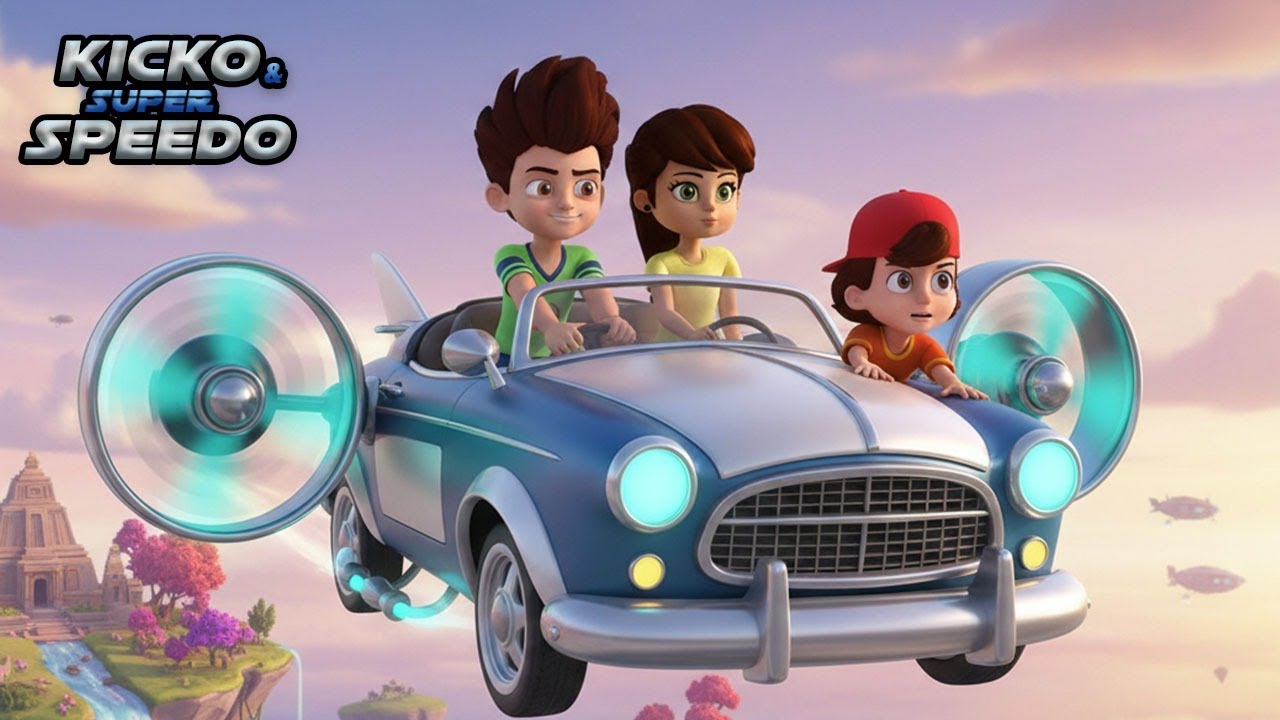 Kicko का Flying Car Adventure | Kicko & Superspeedo | New Episodes In Hindi | Animated Stories