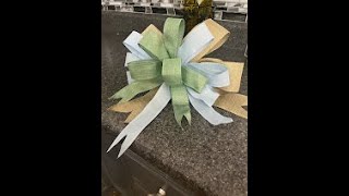 Tutorial on using the Bowdabra!  Making bows#viral #trending #viralvideo #giftbasketideas #giftideas