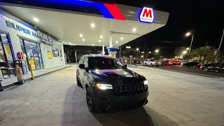 GAS STATION RUN AT 3AM IN A TRACKHAWK🦅