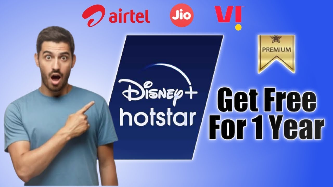 How to get Disney Plus Hotstar Free 2021 - Jio Airtel VI Plan for
