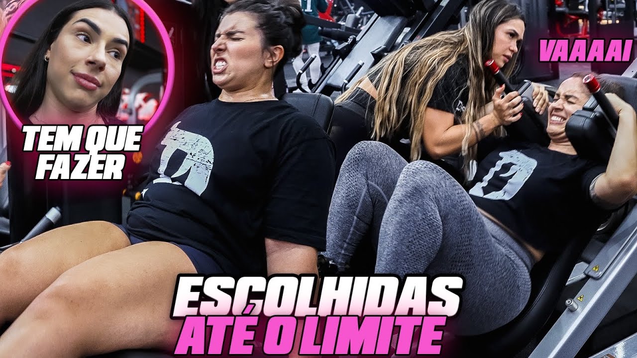 LEGDAY DA MORTE COM AS ESCOLHIDAS | LUANA MENDES MOSTROU COMO ATINGIR HIPERTROFIA
