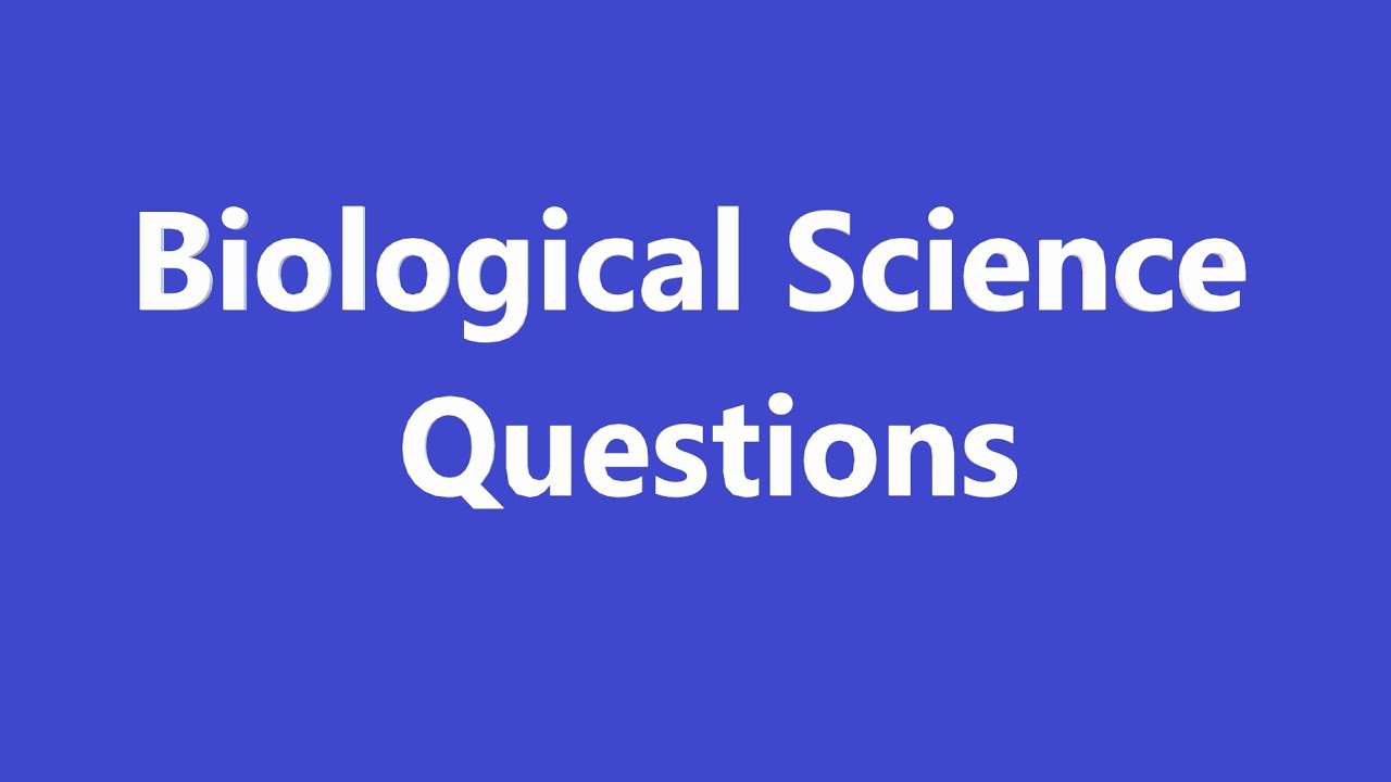 research question biology