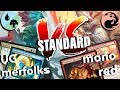 МТГ Версус Мерфолки vs Моно Ред колоды standard versus mtg Merfolk Mono Red