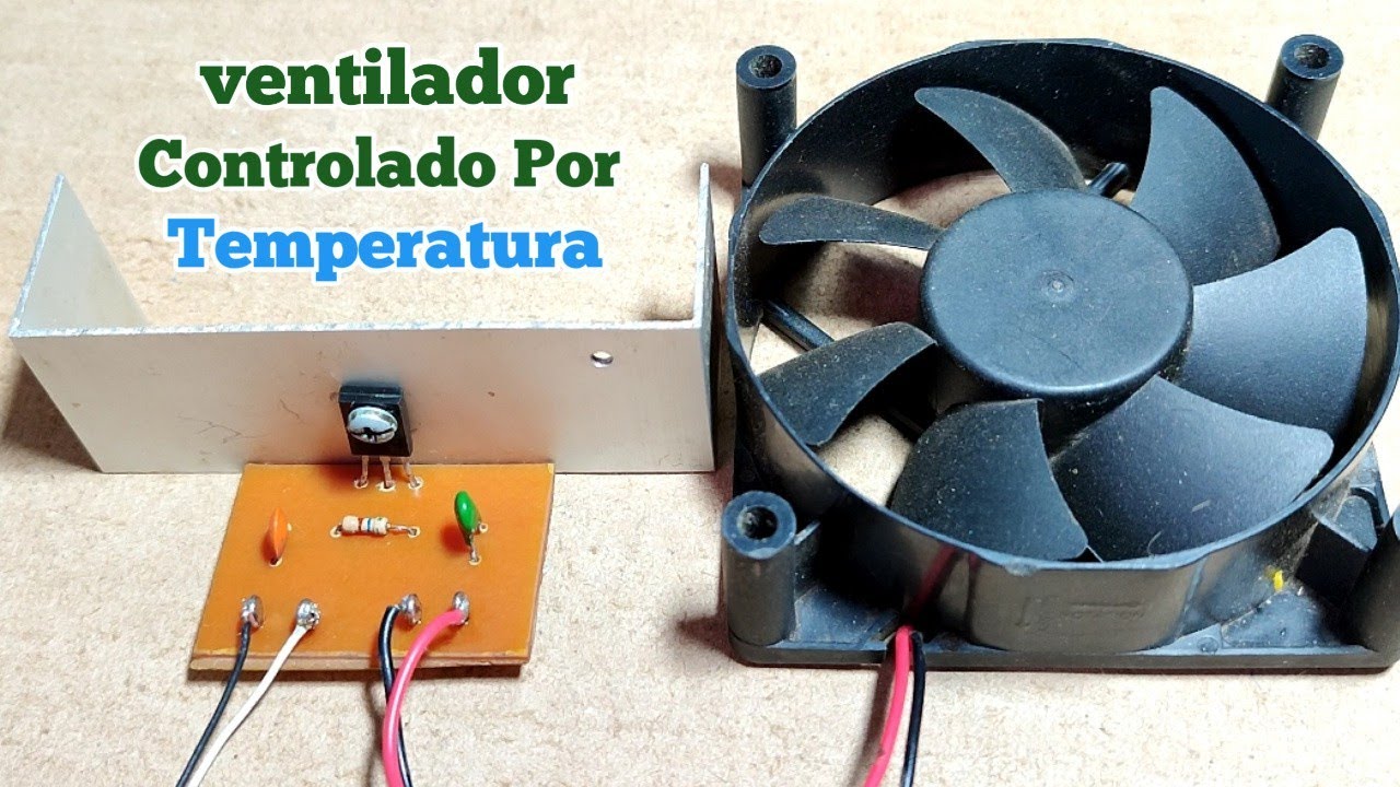 Sensor De Temperatura Para Ventilador De 12V - YouTube
