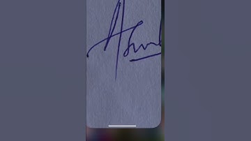 Add signature to your documents in 10 seconds on iPhone