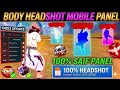 REDMI POCO BODY HEADSHOT MIUI PANEL NEW OB53 UPDATED PANEL | FREE FIRE MOBILE PANEL ANTIBAN PANEL
