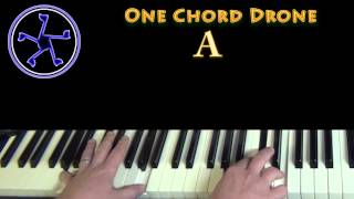 Miniatura de vídeo de "A Major - One Chord Drone - Electronic Strings"