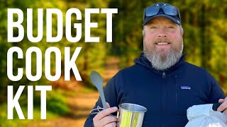 Budget Cook Kit and Food Storage Under $30! - Cook Kit For Backpacking -