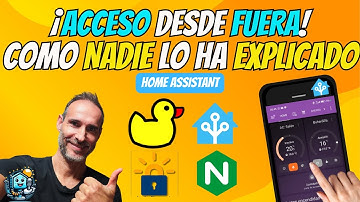 🔐Acceder Home Assistant desde FUERA de CASA GRATIS Acceso Remoto SEGURO DuckDNS NGINX Let