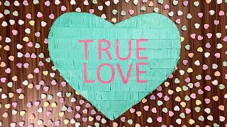 How to Make a Conversation Heart Piñata