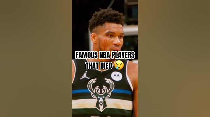 Famous NBA players that died 😢