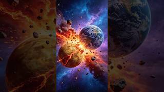 Venus colidindo com a Terra! UniverseSandBox2