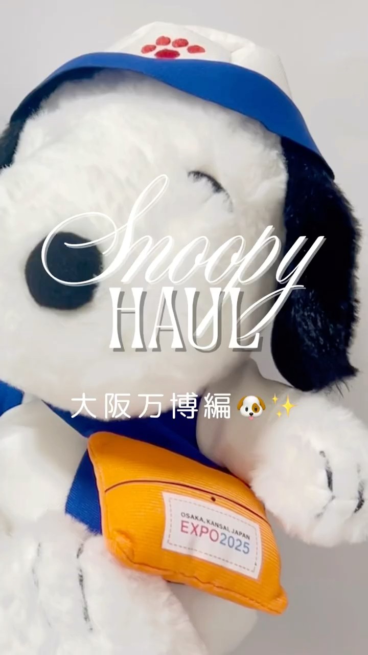 T　万博スヌーピー ぬいぐるみ 大阪 万博 限定 スヌーピー ぬいぐるみ PEANUTS SNOOPY - メルカリ