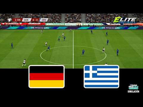 Video Germany vs Greece UEFA Nations League 2026 Full Match Simulation/Prediction