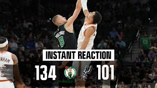 INSTANT REACTION: Celtics dominating performance in San Antonio leads to sixth straight win
