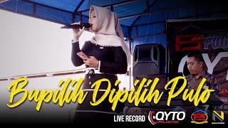Lagu Kerinci - BUPILIH DIPILIH PULO (Anak Siamang) Cover by Izra Maula | Live QYTO Audio