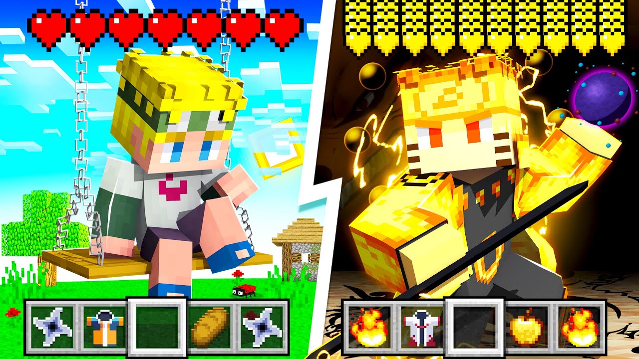 Minecraft: UM NOVO NINJA SURGE! *ketsuryugan* NARUTO (BORUTO) ✭ Guihh ✭ 