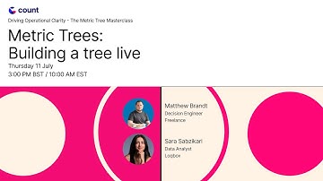 Metric Trees: Building a Tree Live