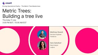 Metric Trees: Building a Tree Live