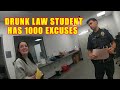 Drunk Law Student Has Thousands of Excuses