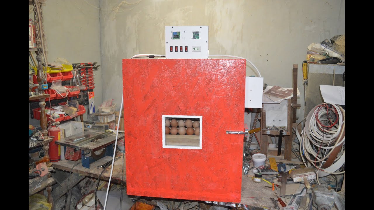 How to make an automatic incubator for 150 eggs