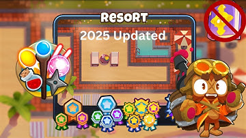 🔮 Resort [Magic Monkeys Only] Guide | No Monkey Knowledge | BTD 6 (2025 Updated) 4K