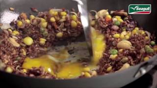 Seagull Cooking อร่อยมีประโยชน์กับเมนู ข้าวกล้องผัดสมุนไพร