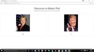 MakerPoll - IoT based voting System for Makers