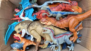 Hunting Pteranodon, Quetzalcoatlus, Distortus Rex, Tyrannosaurus Rex, Velociraptor, Shark And More
