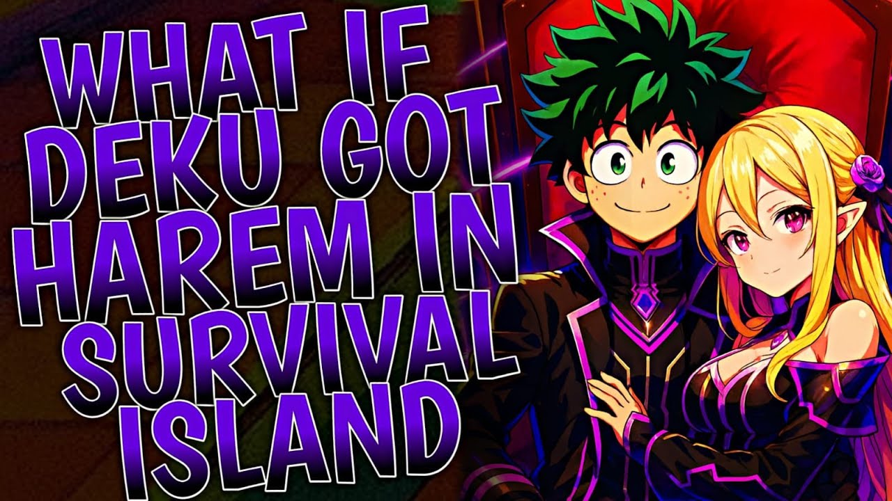 What If Deku Got Harem In Survival Island | Movie