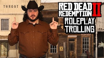 Trolling The Cringe Roleplayers of Red Dead...