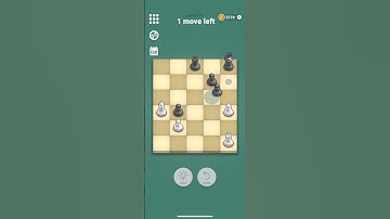 Pocket Chess Level 311 Chess Problem Solution #chess #puzzle #game #gaming #endgames #pocketchess