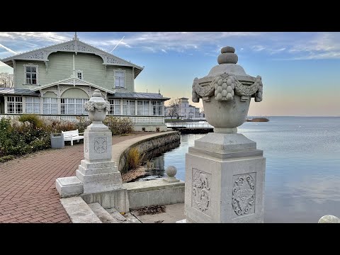 Хаапсалу, Эстония | 25 октябрь 2021 | 4K - Walking Tour