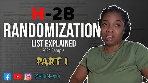 Demystifying the H-2B Randomization List | Understanding the U.S. Visa Allocation Process || Part 1