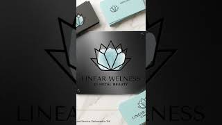 custom logo design for your health care and beauty clinic #etsyseller  #wellness #clinical beauty